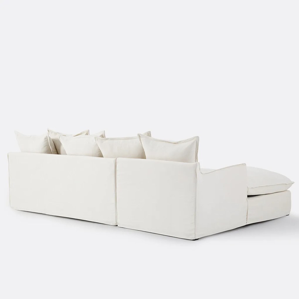 Hoekbankhoes van gemêleerd polyester, Odna