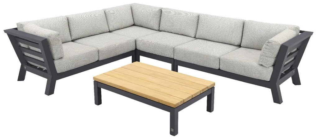 4SO Meteoro/Capitol hoekbank loungeset - 5-delig