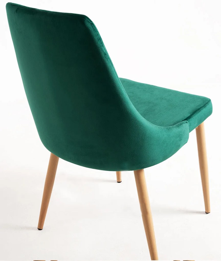Pak 4 Stoik Houten Stoelen