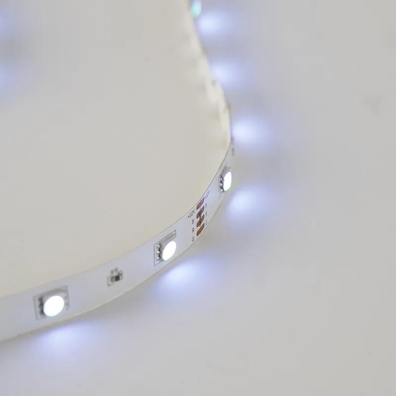 Flexibele LED strip 5 meter multicolor RGB - Teania Modern
