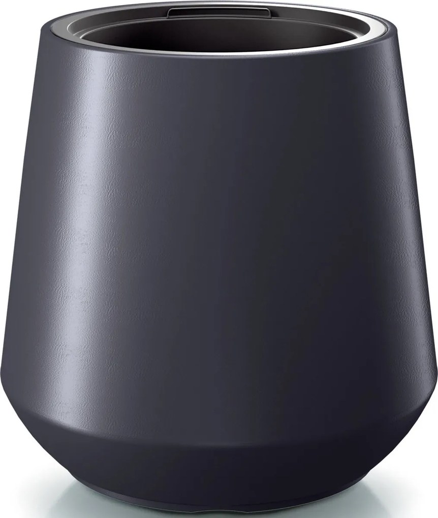 Prosperplast Heos Bloempot - Antraciet -Ø 44 cm - Met Binnenpot