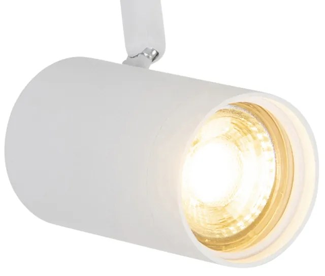 Smart railsysteem wit 1-fase 3-lichts incl. Wifi GU10 - Iconic Jeana Modern GU10 Binnenverlichting Lamp