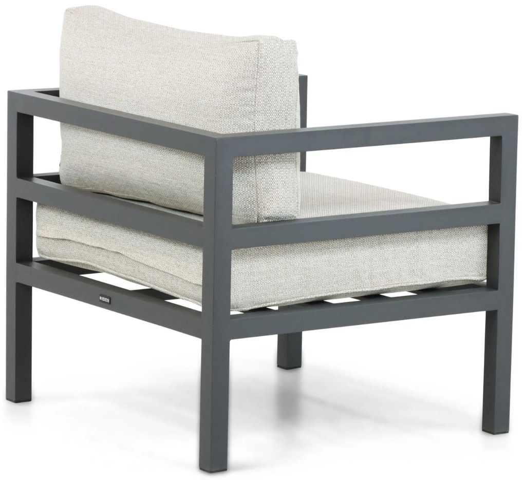 Tuinstoel Aluminium Grijs-antraciet Lifestyle Garden Furniture Rodenzo