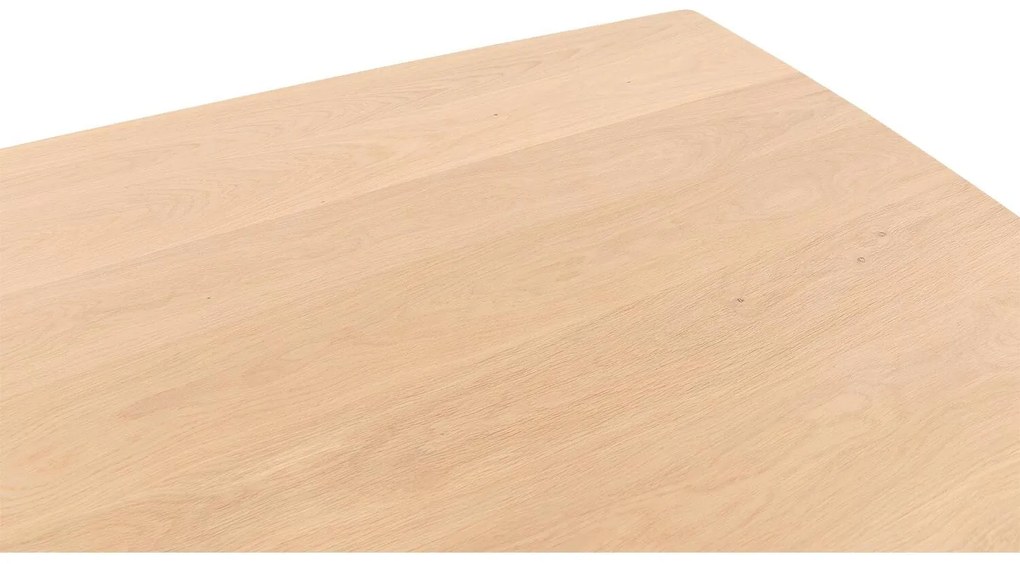 Goossens Excellent Eettafel Uniek, Semi rechthoekig 220 x 100 cm