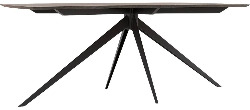 Goossens Excellent Eettafel Uniek, Semi rechthoekig 180 x 100 cm