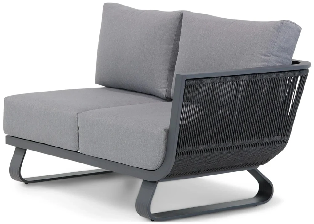 Chaise Loungeset 4 personen Rope Grijs Santika Furniture Santika Corniche