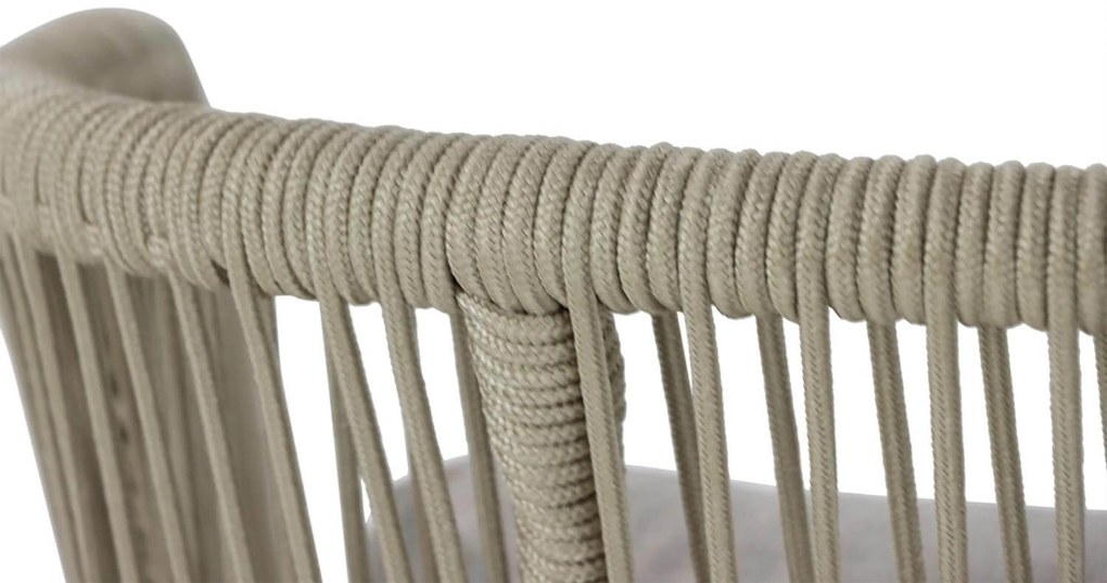 Tuinstoel Eucalyptus hout Naturel teak Coco Napoli