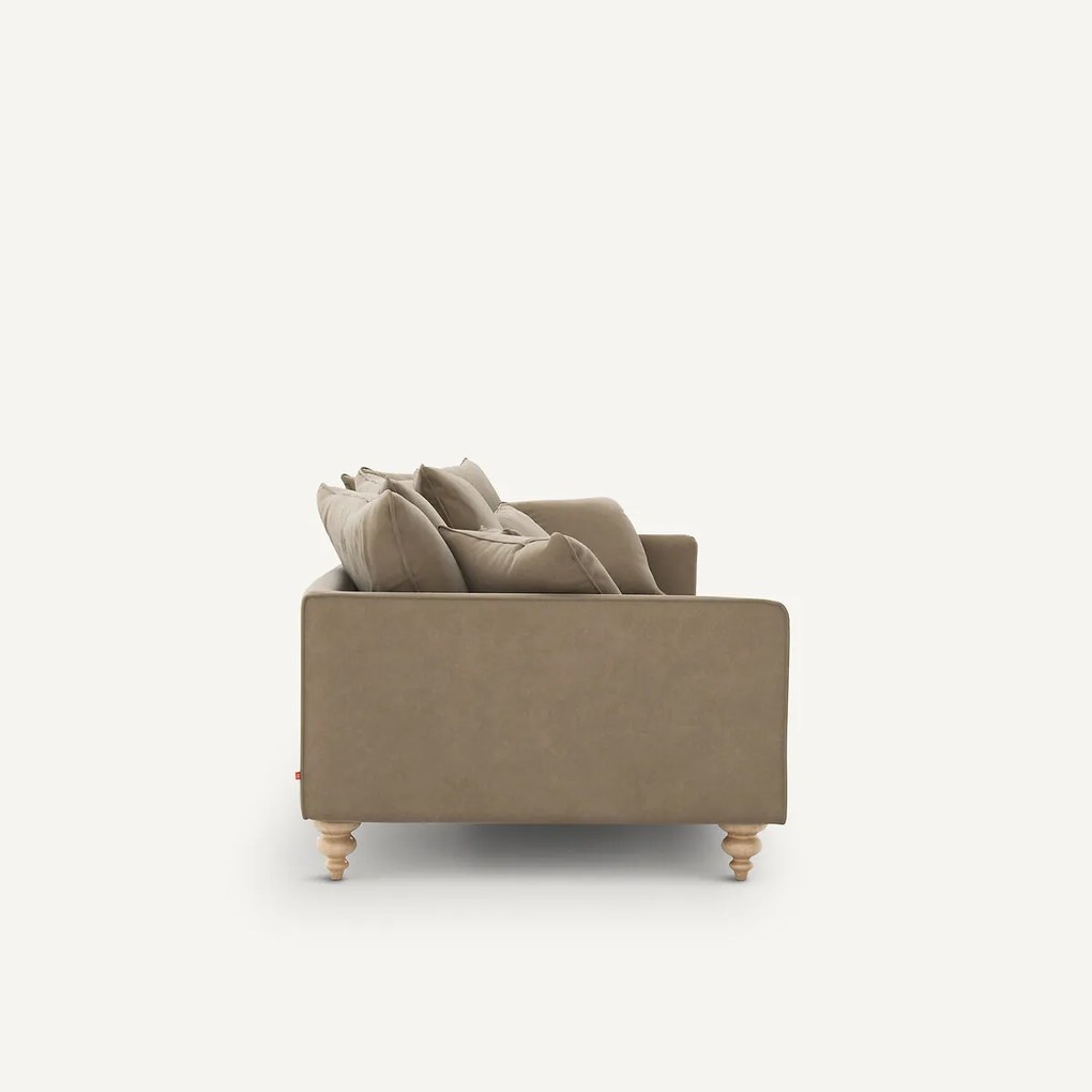 3-, 4- of 5-zits fluwelen bank, Lazare