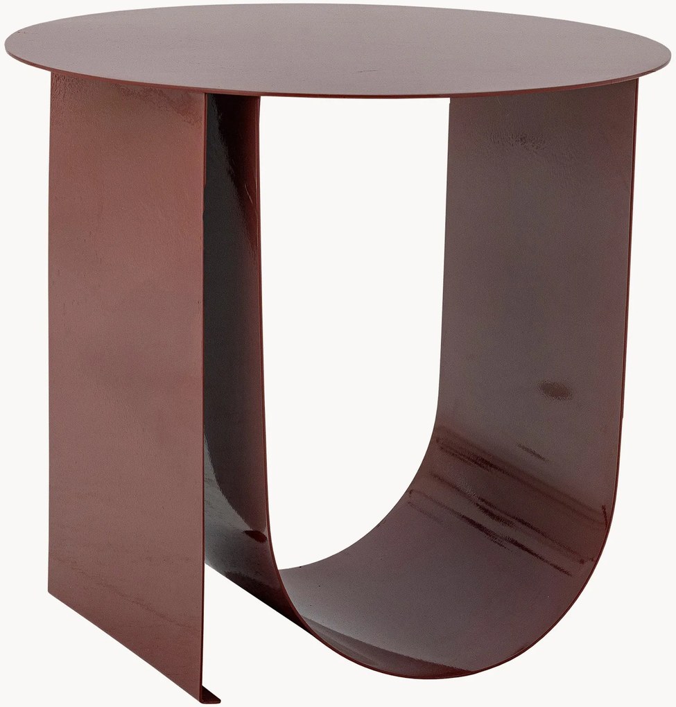 Ronde metalen bijzettafel Cher