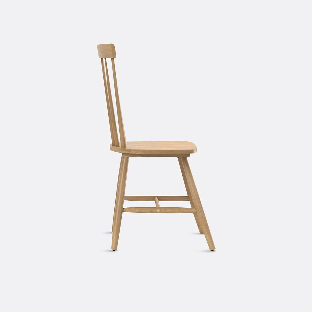 Massief hevea barstoel, Jyko