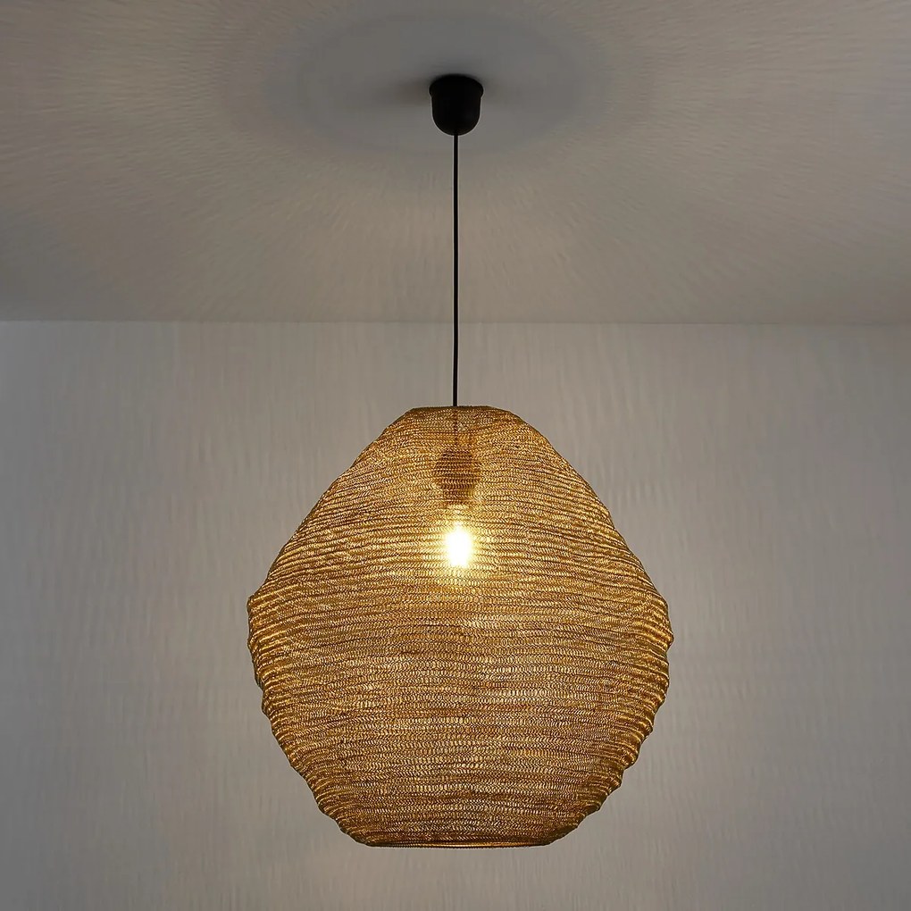 Hanglamp in staaldraadØ40 cm, Mita