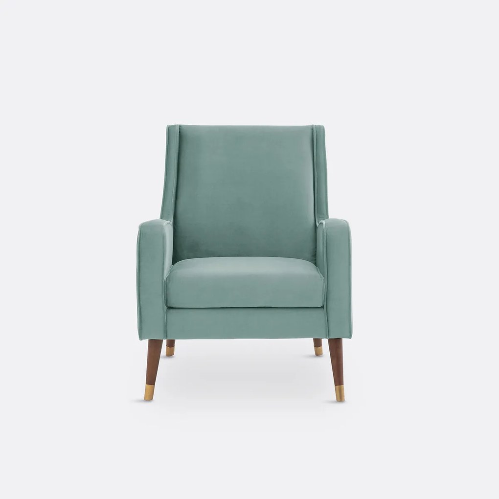 Fauteuil in fluweel, (Y)