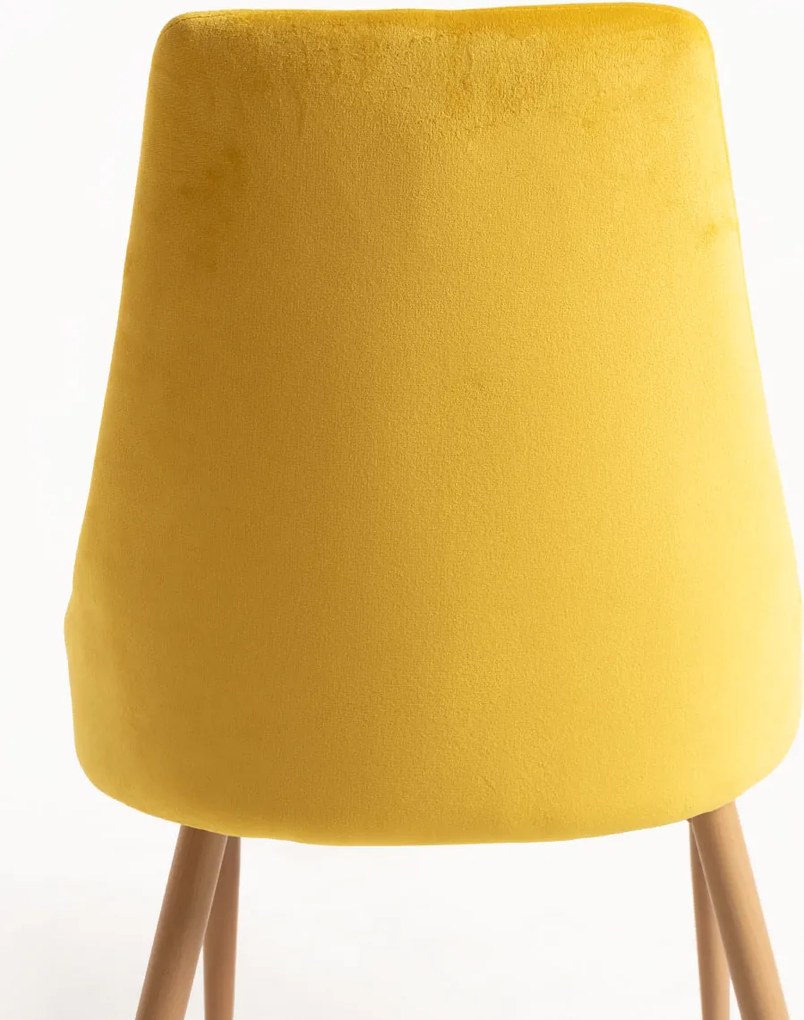 Set 4 Stoik Wood Stoelen