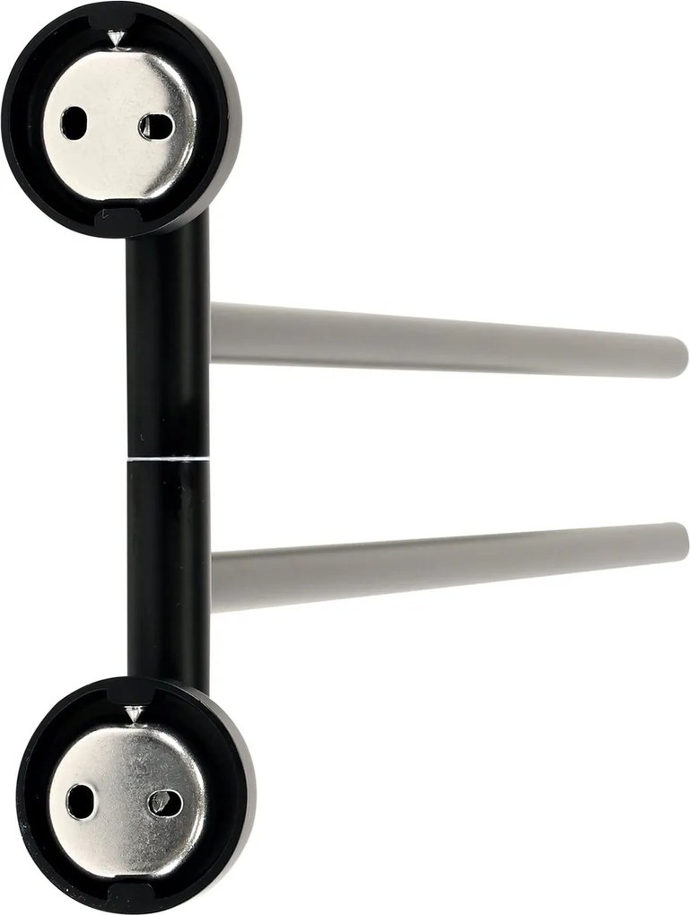 Plieger Vigo handdoekhouder 2 armig 45cm mat zwart