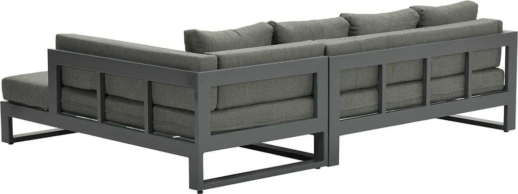 Garden Impressions Kiki loungeset 3-delig links - mystic grey
