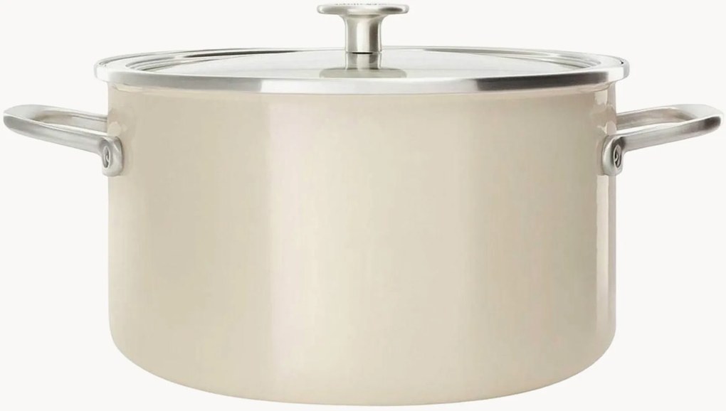 Kookpan Core Enamel met deksel met antiaanbaklaag