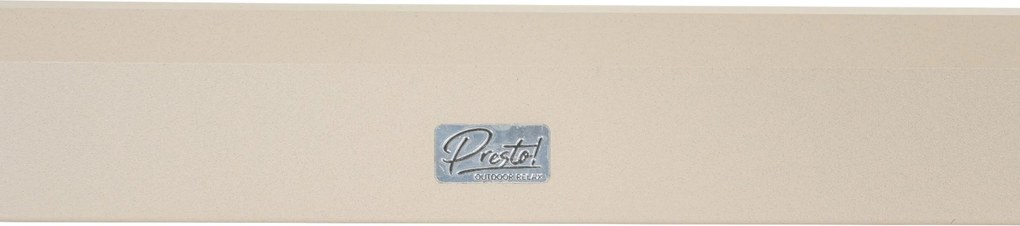 Dining Tuintafel  uitschuifbaar 200/300x97 cm Zand/Beige Presto Tivario