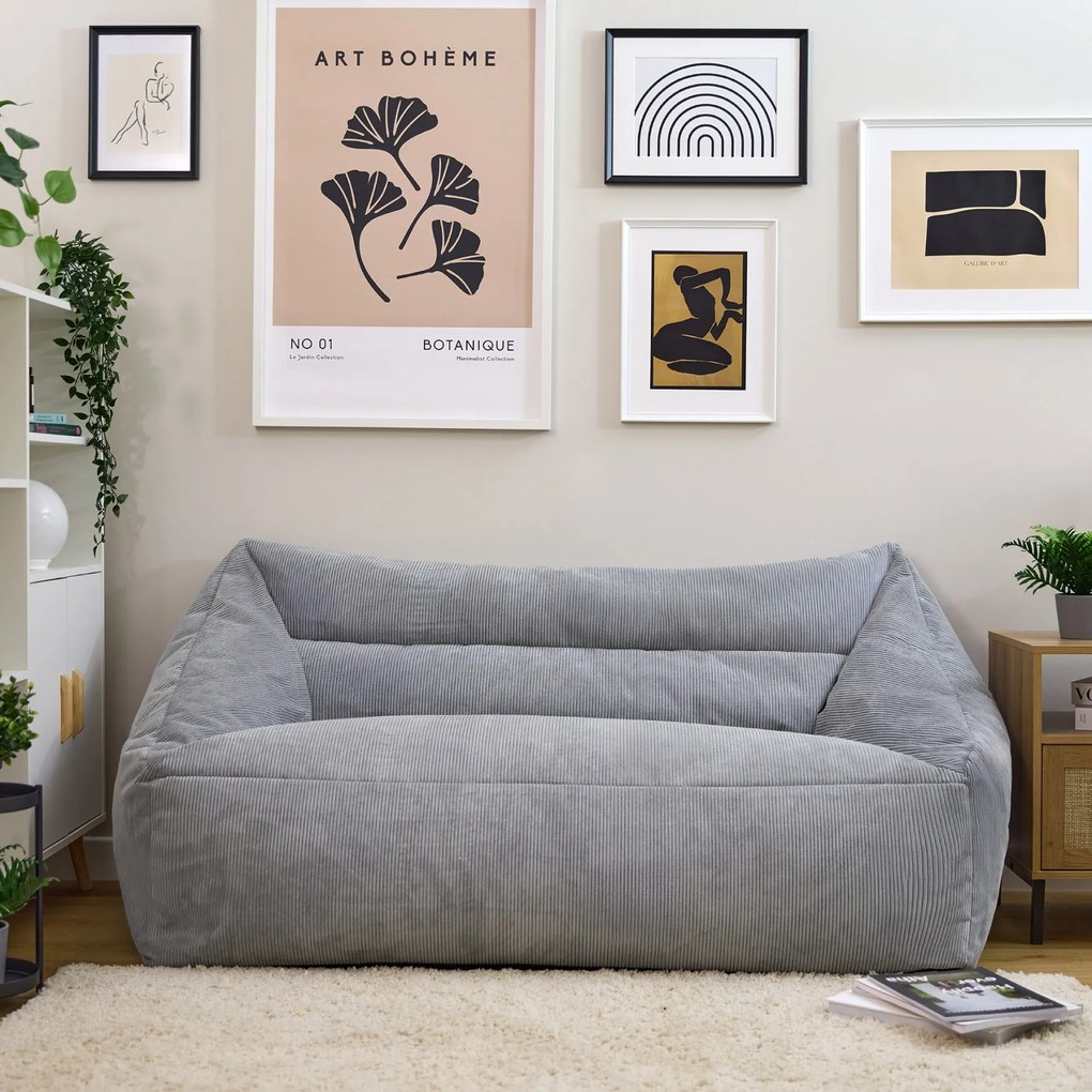 Cecilia Fine Cord Zitzak Bean Bag