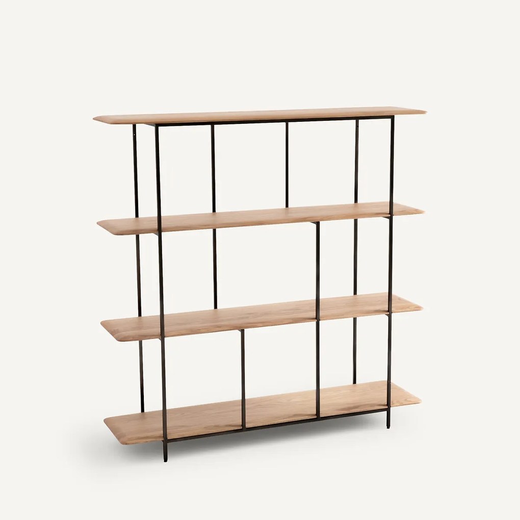 Boekenrek in eik Jacobson