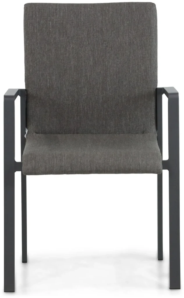 Tuinset 4 personen 180 cm Aluminium/textileen Grijs Lifestyle Garden Furniture Rome/Cesar