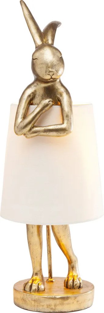 Kare Design Rabbit Gold Tafellamp Konijnfiguur Goud