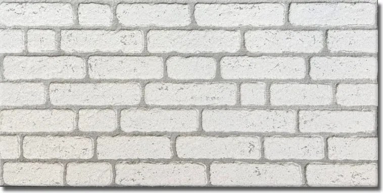 3D Wandpaneel EPS Wit Gevelsteen 100x50x2cm