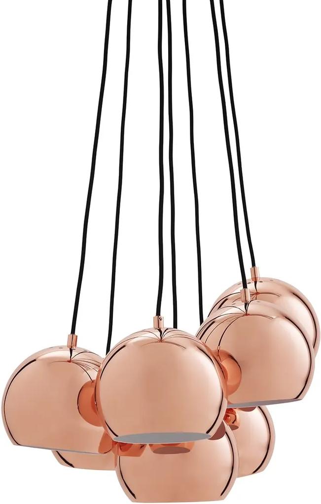 Frandsen Ball Multi hanglamp koper