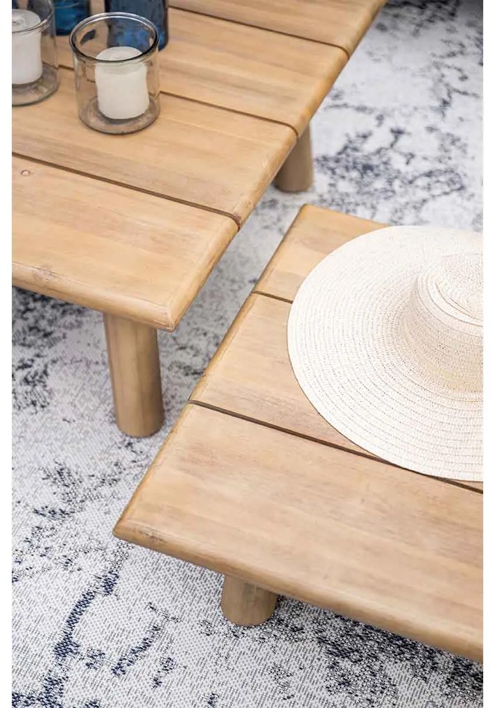 Garden Impressions San Namut loungeset 4-delig - grey sand