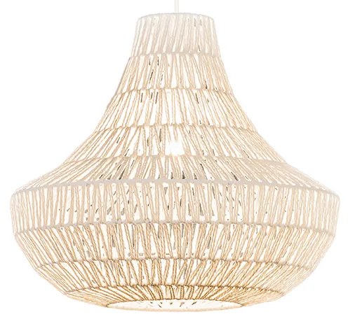 Retro hanglamp wit 50 cm - Lina Cono 50