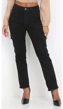 Jeans Zwart La Modeuse  64128_P146307