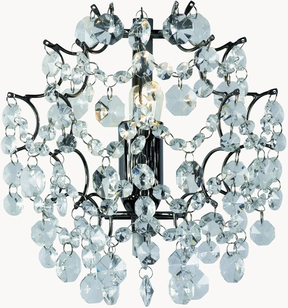 Kristallen wandlamp Rosendal