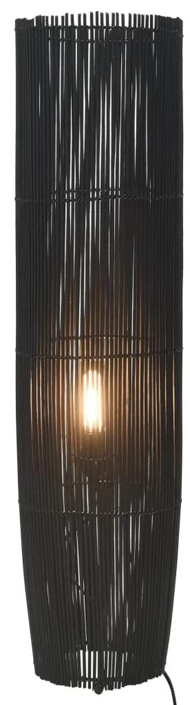 vidaXL Vloerlamp E27 72 cm wilgen zwart