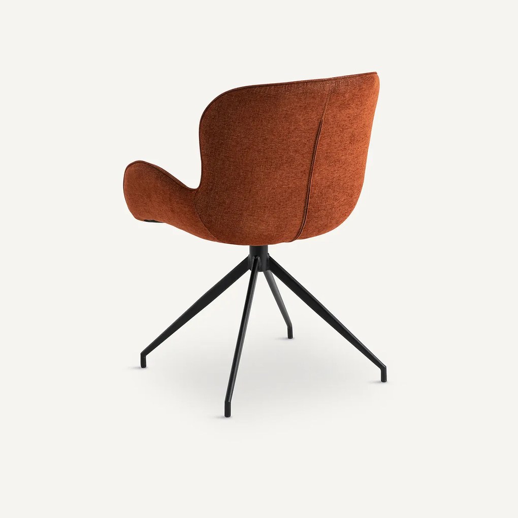Draaiende tafelfauteuil Asyar