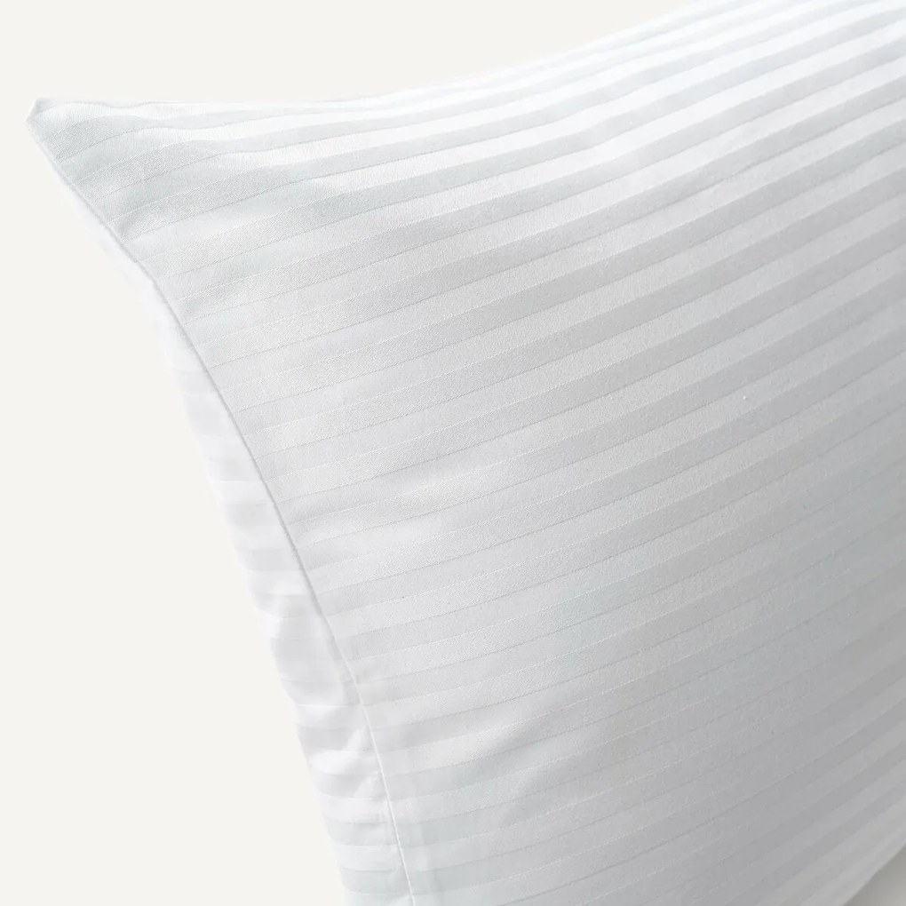 Platte bolster in perkal katoen