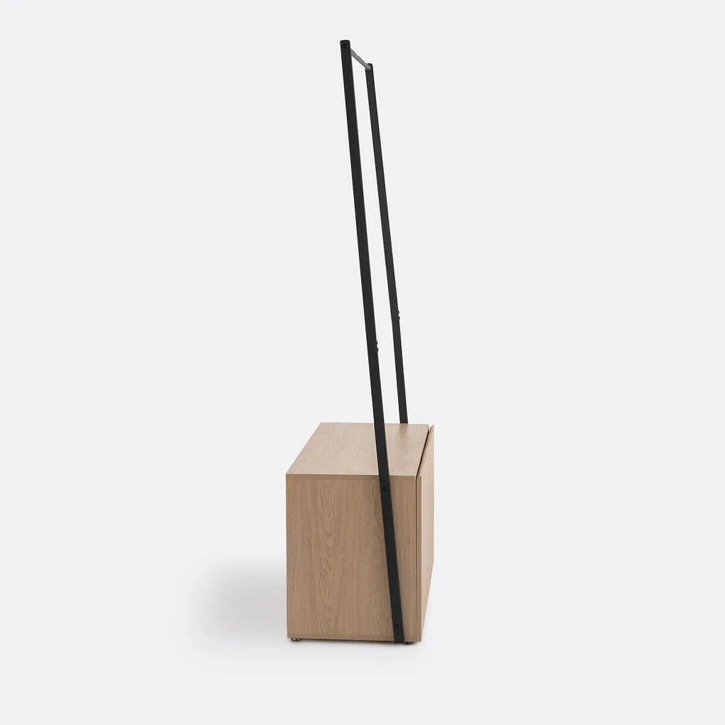 Kleerhanger met kist met 2 deuren, Amez