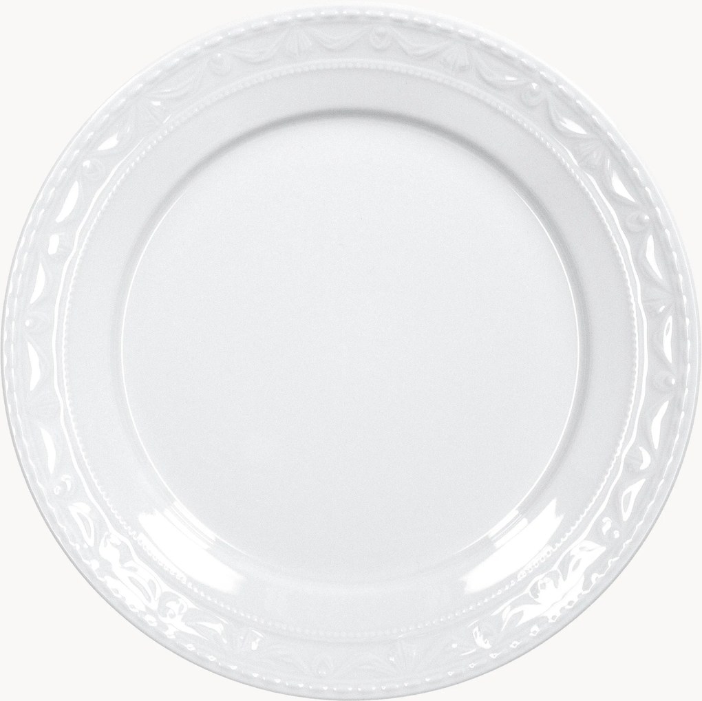 Handgemaakt porseleinen dinerbord Kurland