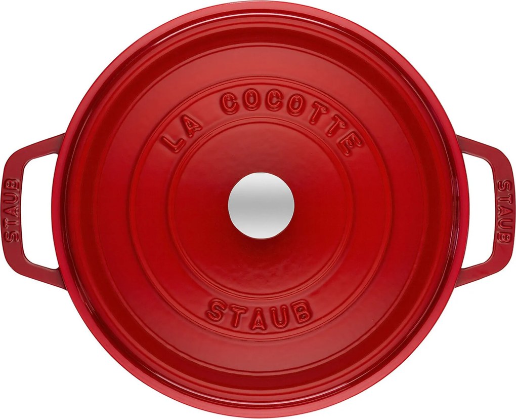 Staub La Cocotte Cocotte 26 cm / 5,25 l, Rond, Kersenrood - La Cocotte - Staub