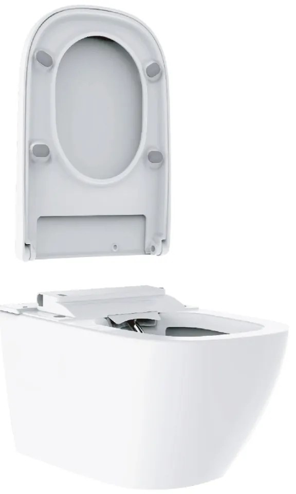 Mueller Afesta randloze douche-wc inclusief zitting