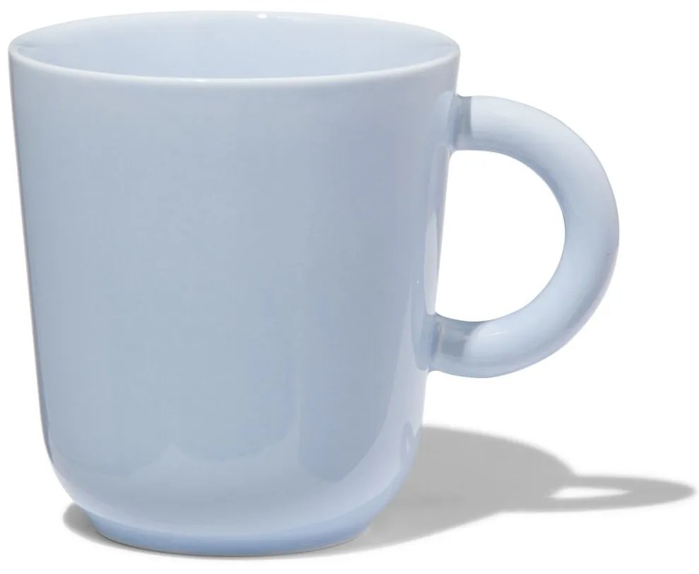 HEMA Mok 280ml Tafelgenoten New Bone Blauw (lichtblauw)