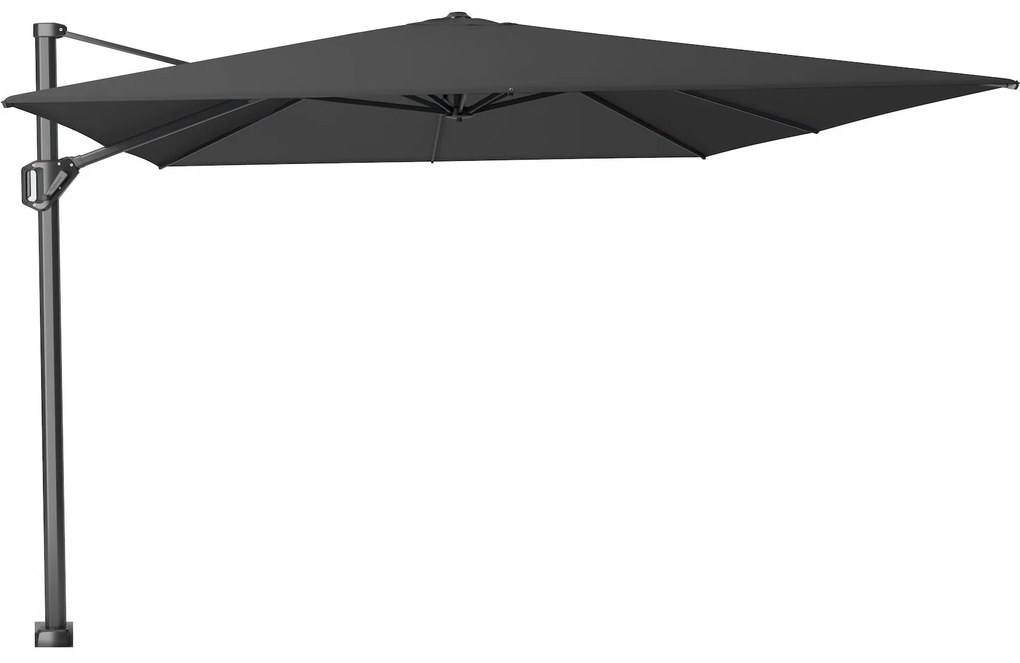 Challenger T1 premium zweefparasol 400x300 cm faded black