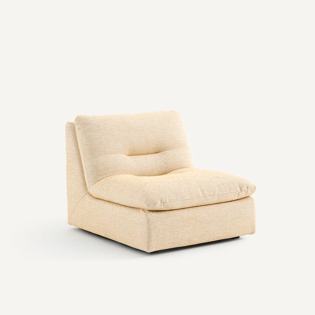 Modulaire loungestoel Gerecycled katoen, Giuliano