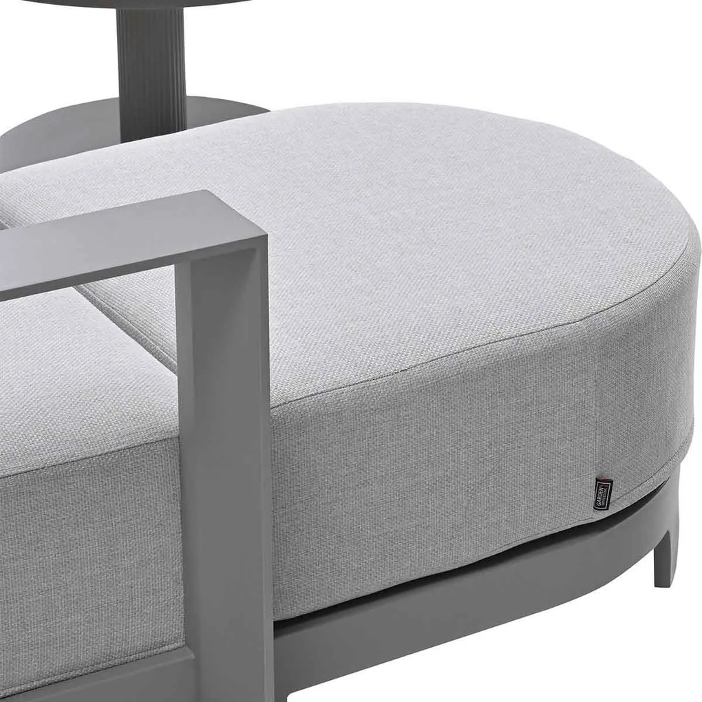Garden Impressions Malakka loungeset 3-delig chaise longue - taupe