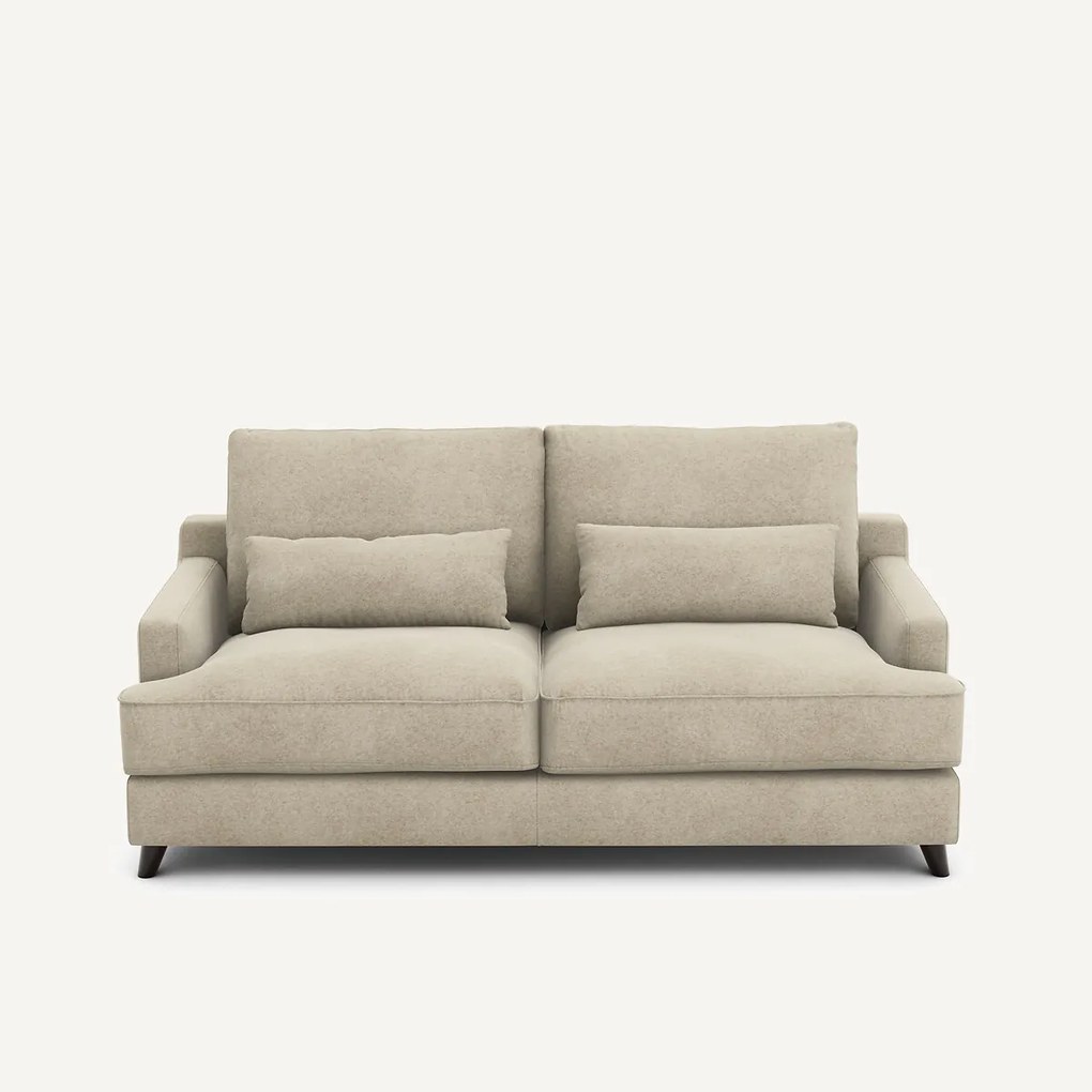 Slaapbank in linnen fluweel, ALWINE