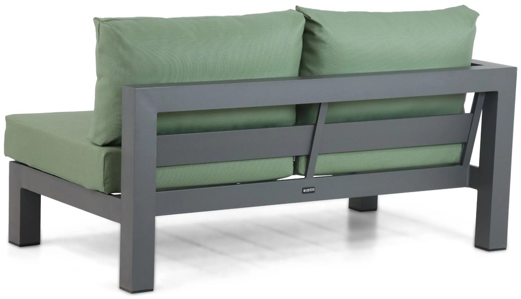 Hoek loungeset 5 personen Aluminium Grijs  Lifestyle Garden Furniture Luca