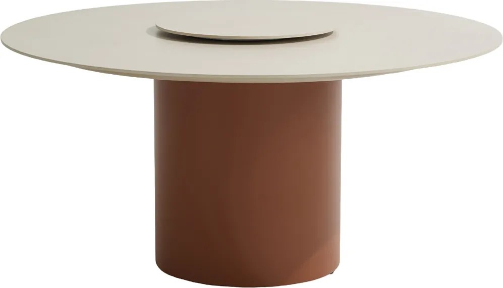 Taste by 4 Seasons Bosco Lazy Susan met keramisch blad Oyster Ø 60 cm    beige weerbestendig