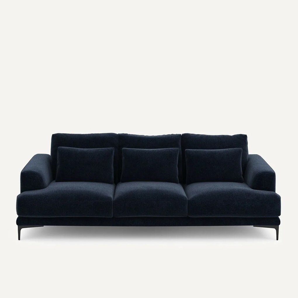 4-zits fluwelen chenille bank, Marsile