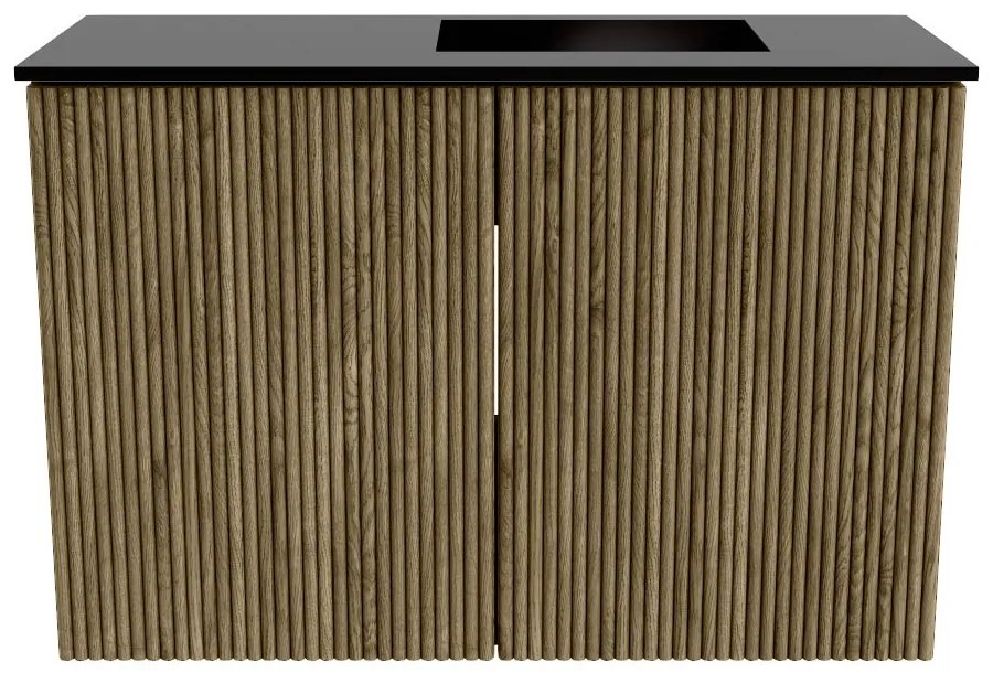 Mondiaz Joya 60cm toiletmeubel dusk met wastafel faye rechts zonder kraangat urban