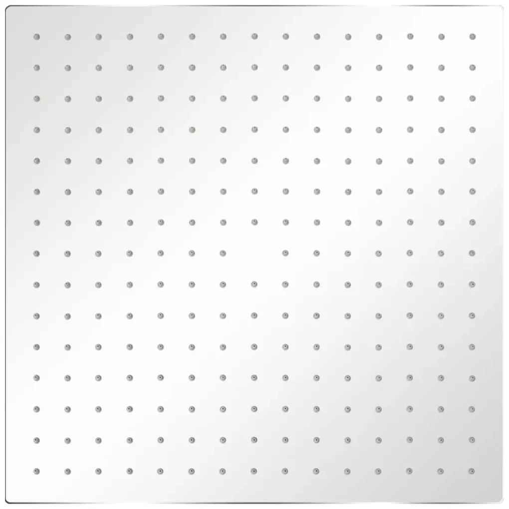 vidaXL Regendouchekop 2 st 40x40 cm roestvrij staal