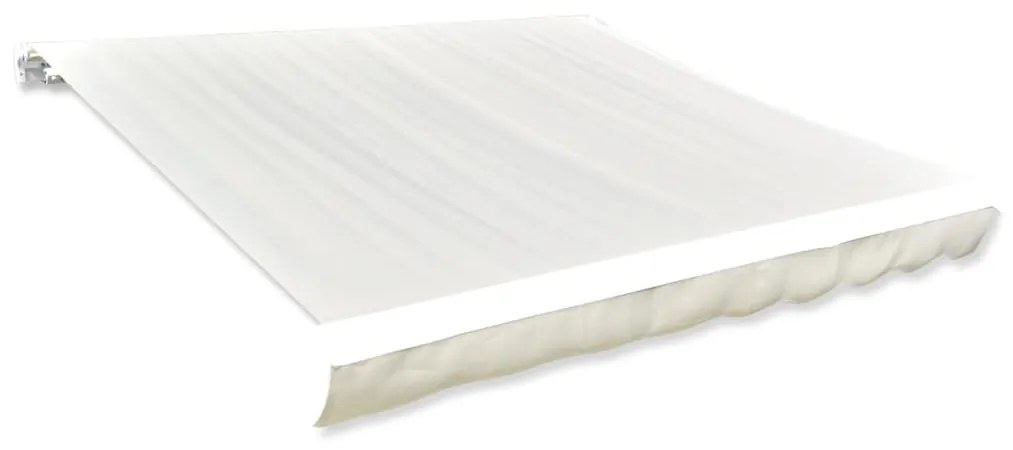 vidaXL Luifeldoek 6x3 m canvas crème