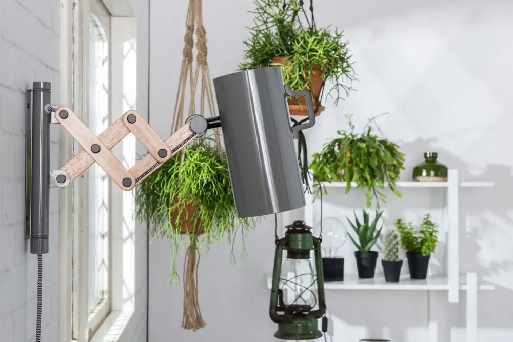 Wandlamp Flex Grijs